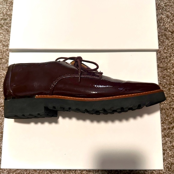 Franco Sarto Oxford shoes. Merlot. - Picture 3 of 4
